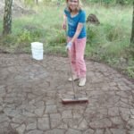 Aufräumen im Außengelände