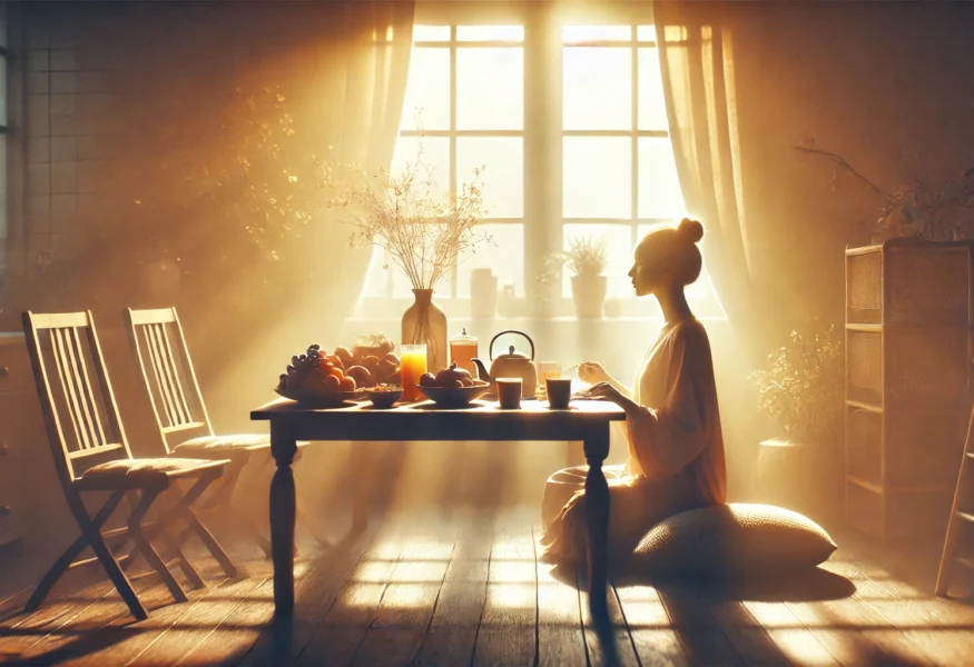 Achtsamer Morgen mit Chakra Aktivierung - Spirituelle Praktiken im Gurudham Zentrum