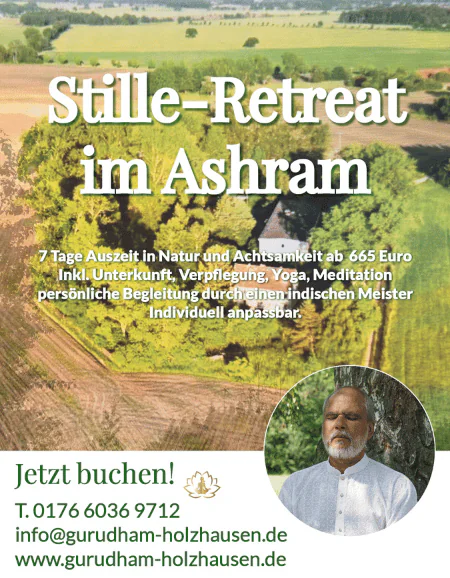 Stille-Retreat im Ashram