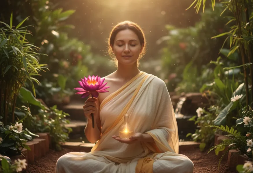 Spirituelle Reinigung am Navaratri Tag 4 mit Göttin Kushmanda