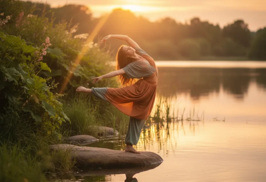 Sakralchakra Symbolik: Lotus, Wasser, Mondsichel und Krokodil