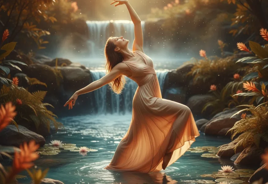Sakralchakra – Symbolik, Lebensfluss und sechs Blütenblätter