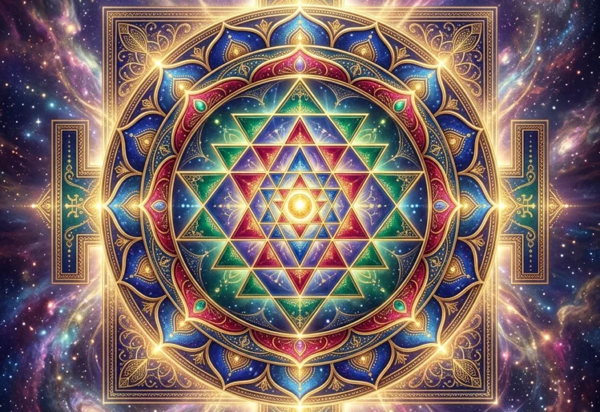 Navaratri 2026 Tag 01 - 3 Abendsession - Shri Yantra | te%